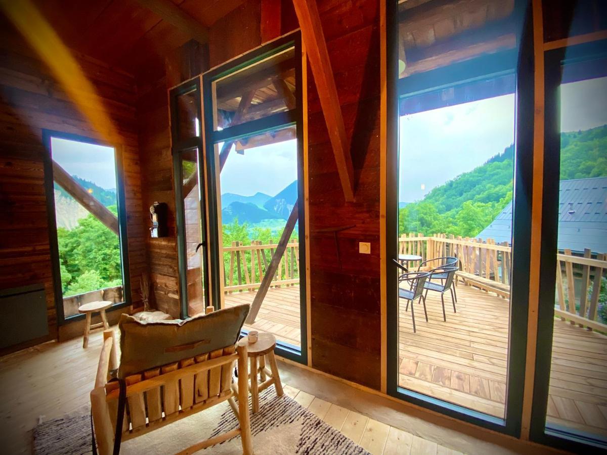 Вилла Authentique Grange Savoyarde Альбье-Монрон Экстерьер фото