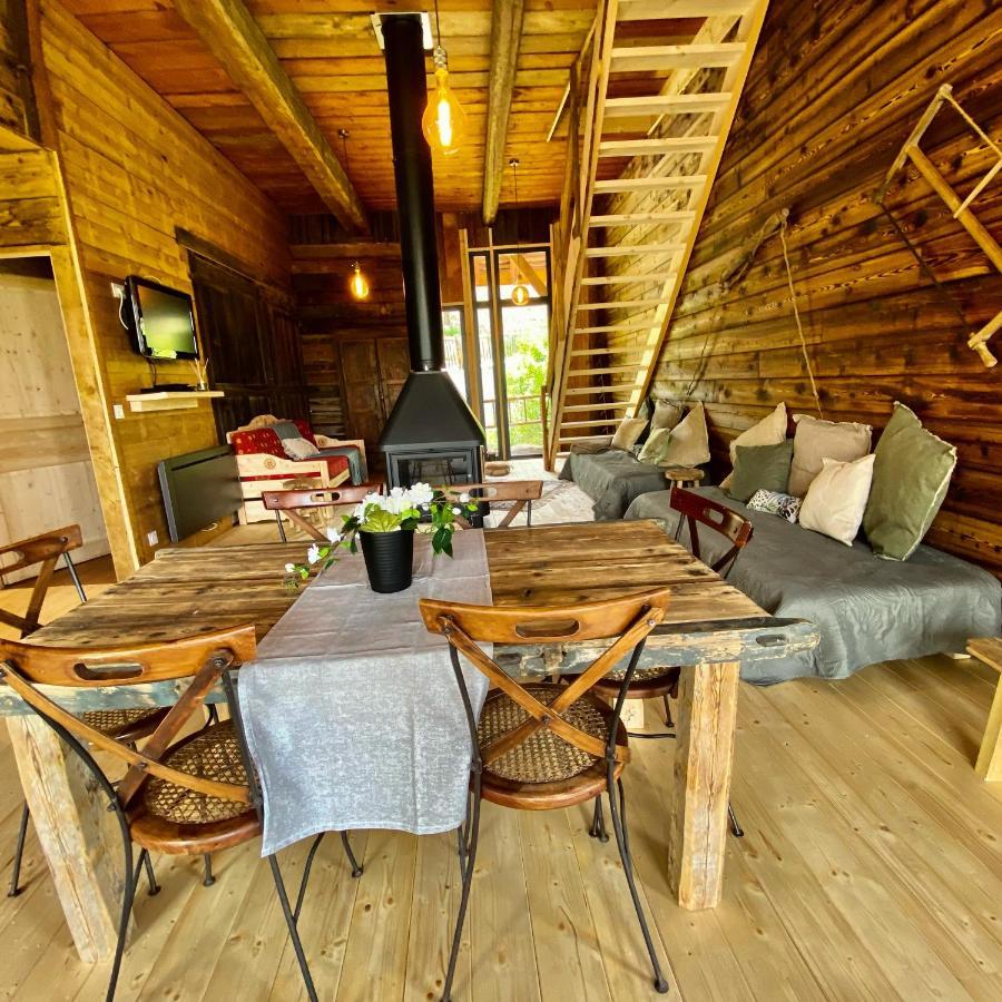 Вилла Authentique Grange Savoyarde Альбье-Монрон Экстерьер фото